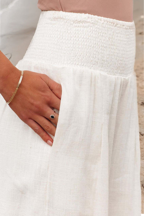 Sarah - Hochtaillierte Palazzo-Hose für Damen – Elegant & Bequem