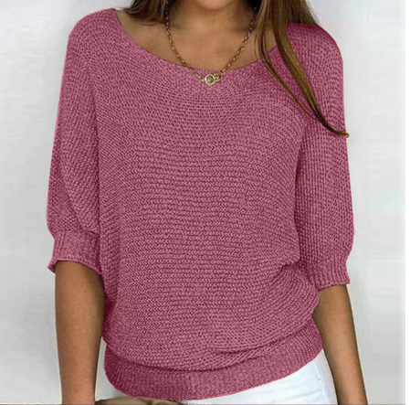 Janni - Strickpullover mit V-Ausschnitt für Damen – Klassisch & Kuschelig