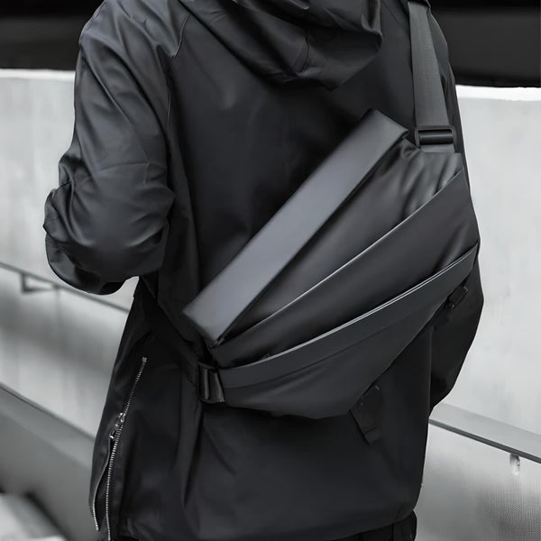 BuddyTrail - Diebstahlsicheri Obsidian-Slingtasche