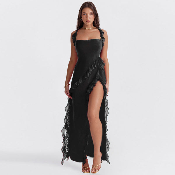 Ivette – Elegantes Rüschenkleid für Damen