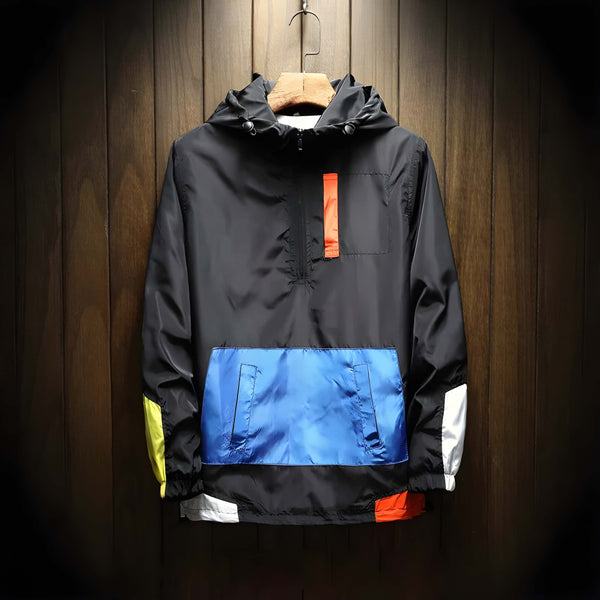 Nicolai | Halbzipper Windbreaker Jacke