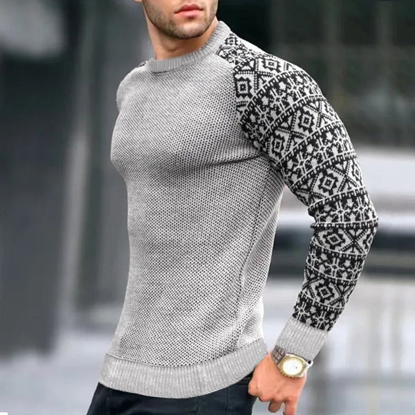 Alwin – Gemütlicher Slim-Fit-Pullover für Herren