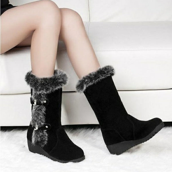 Shana - Winterstiefel mit Schnallendetail