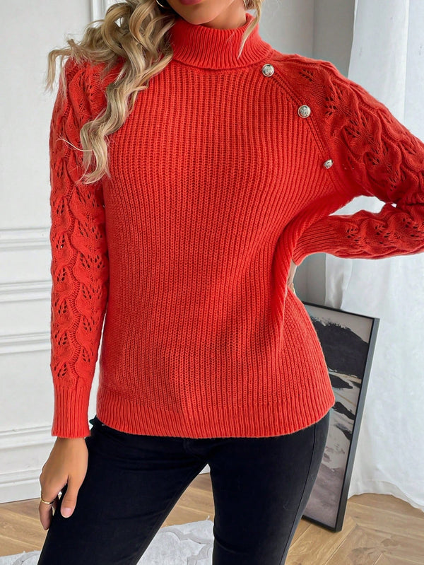 Anemone – Bequemer Pullover mit Rundhalsausschnitt für Damen