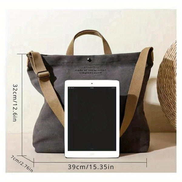 Knox - Vintage-Canvas-Schrägträg-Tasche