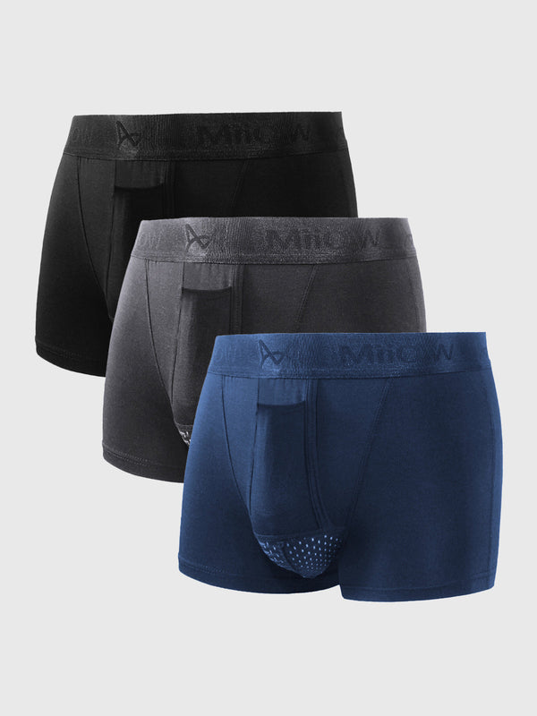 Bequeme Herren-Boxershorts (3er-Pack)