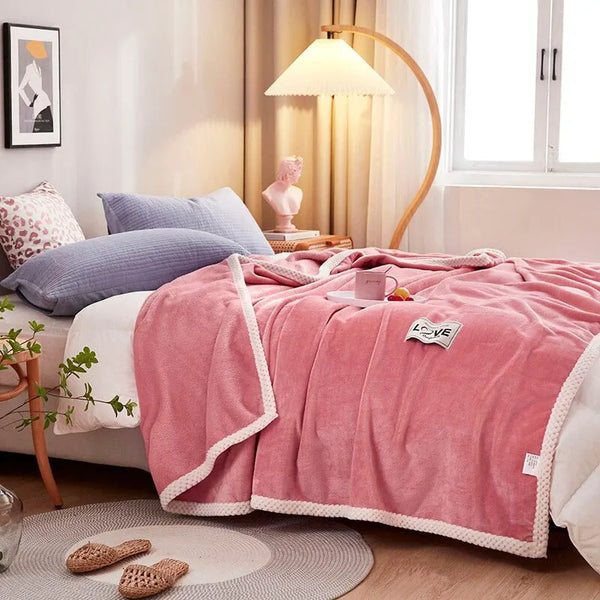 BlushCozy – Weiche Kuscheldecke für Zuhause & Entspannung