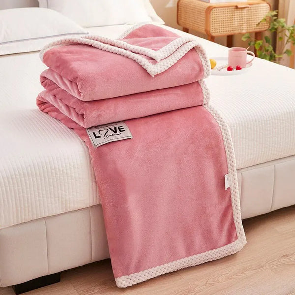 BlushCozy – Weiche Kuscheldecke für Zuhause & Entspannung