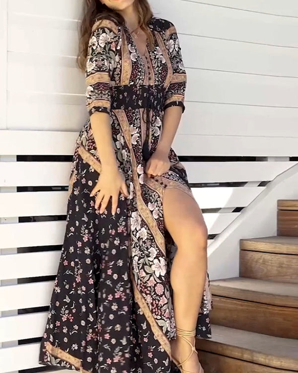 Epona – Elegantes Bohemian-Kleid für Damen