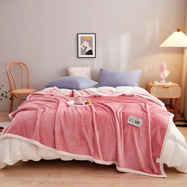 BlushCozy – Weiche Kuscheldecke für Zuhause & Entspannung