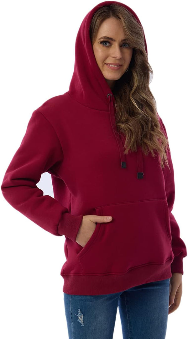 Damen Casual Gefütterte Hoodie