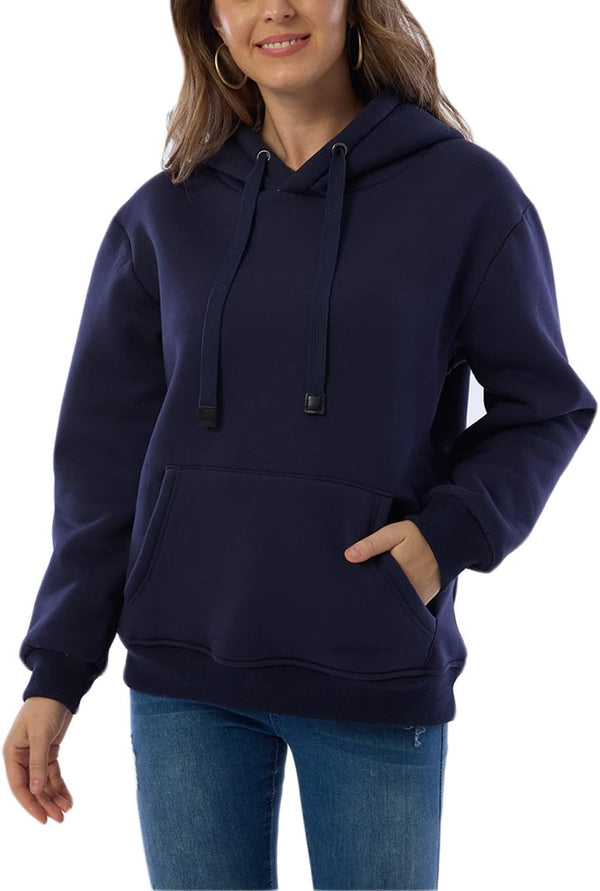 Damen Casual Gefütterte Hoodie