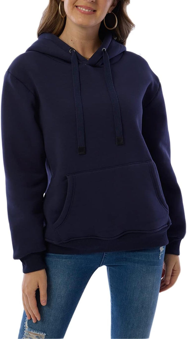 Damen Casual Gefütterte Hoodie