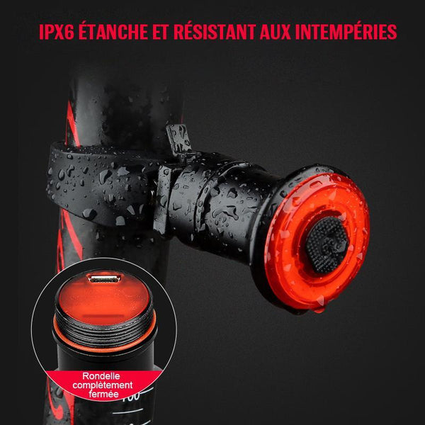 SafeBeam – Fahrrad Rücklicht – Intelligente & Helle Lösung