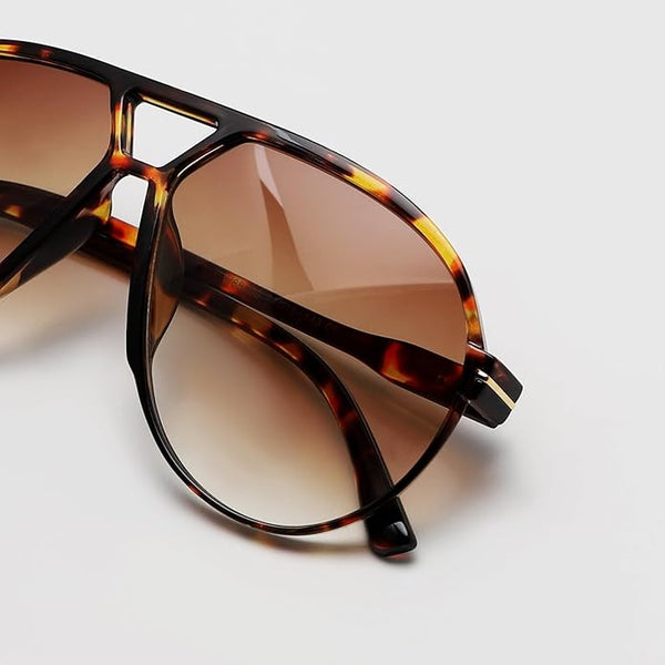 Retro Oversized Aviator Sonnenbrille