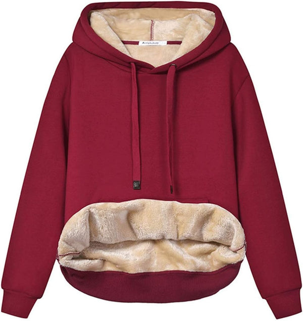 Damen Casual Gefütterte Hoodie