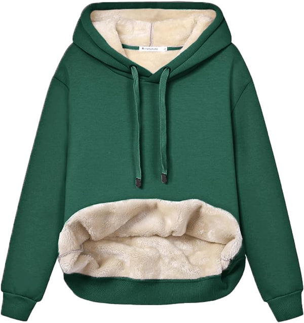 Damen Casual Gefütterte Hoodie