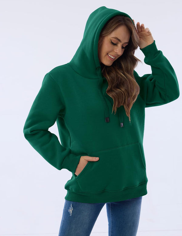 Damen Casual Gefütterte Hoodie