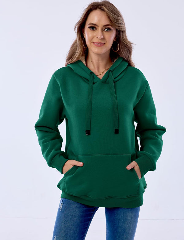 Damen Casual Gefütterte Hoodie