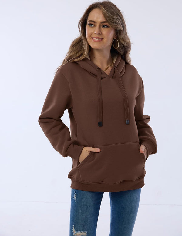 Damen Casual Gefütterte Hoodie