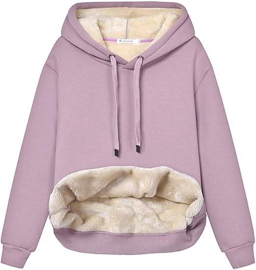 Damen Casual Gefütterte Hoodie