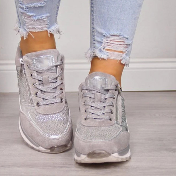 Biana - Sneakers mit Reißverschluss für Frauen