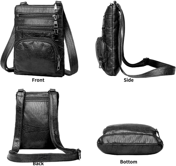 RefineSafe - Verfeinerti diebstahlsicheri Crossbody-Tasche