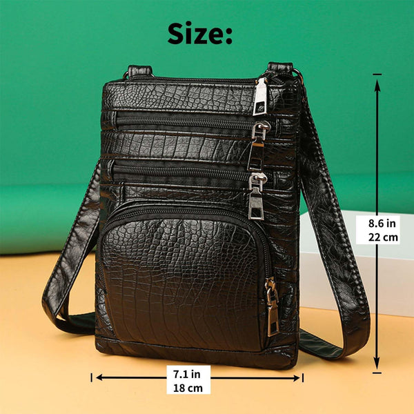 RefineSafe - Verfeinerti diebstahlsicheri Crossbody-Tasche