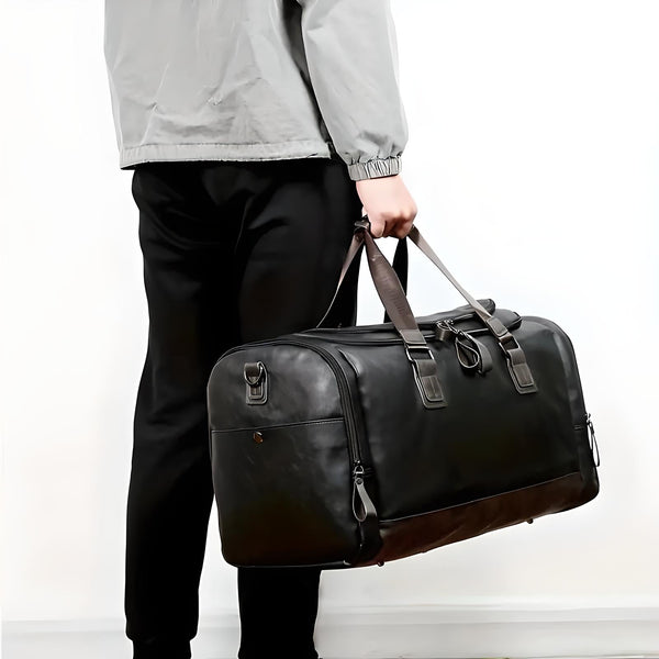 ClassiqueDuffle – Klassische Herren-Ledertasche