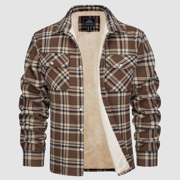 Rasmus Plaid Jacke Winterjacke