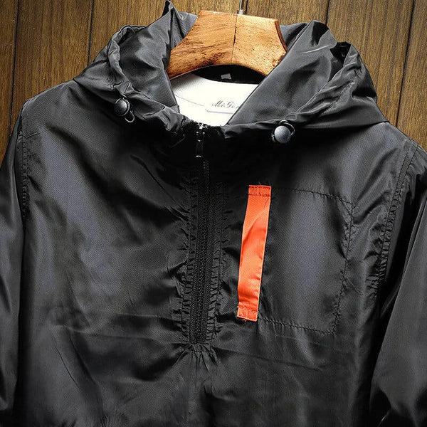 Nicolai | Halbzipper Windbreaker Jacke