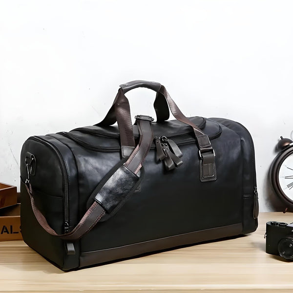 ClassiqueDuffle – Klassische Herren-Ledertasche