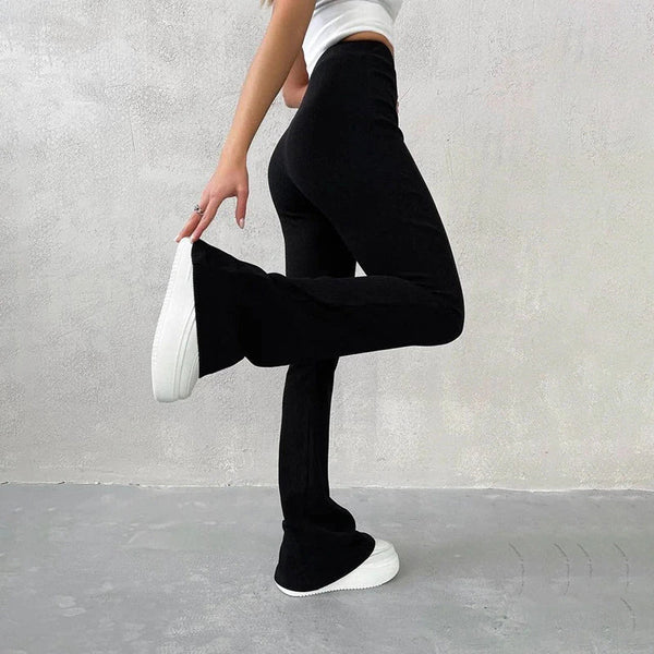 Elastische Bootcut-Leggings