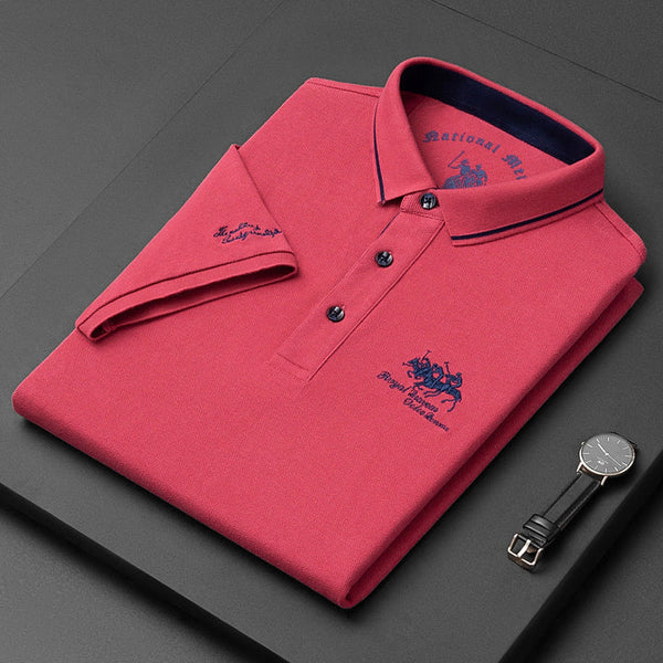 Rafael - Slim Fit Kurzarm Polo Shirt