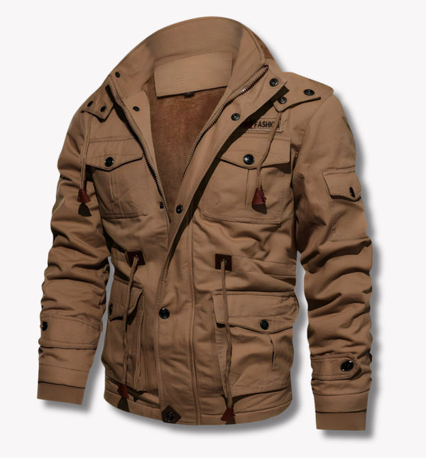 Hansel - Herren Winterjacke mit vielen Taschen