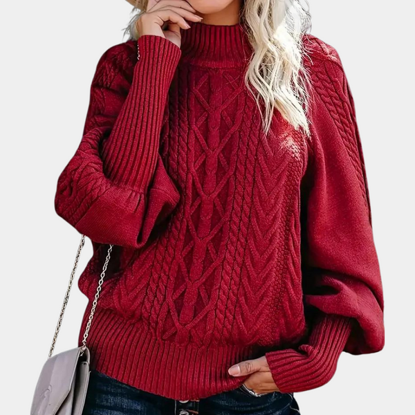 Arlette – Gemütlicher Rollkragenpullover für Fraue