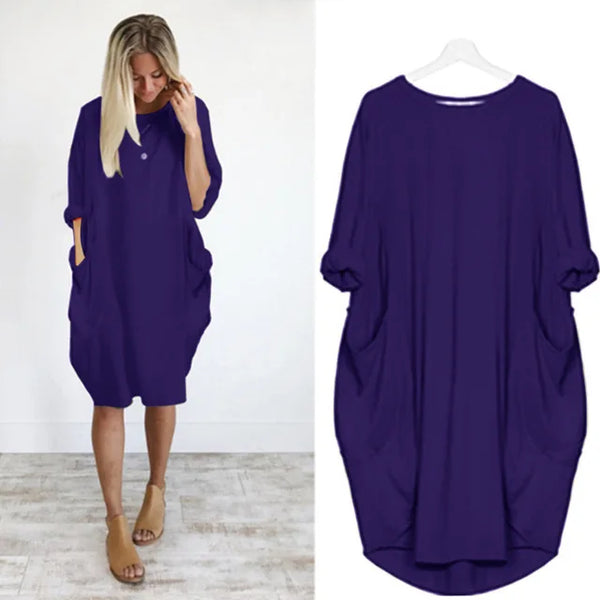 Traute – Stylisches Oversize-Kleid für Damen