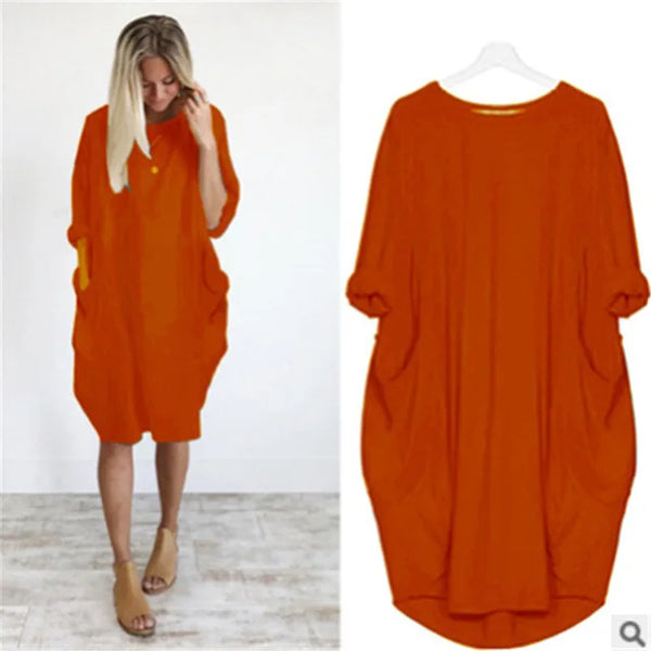 Traute – Stylisches Oversize-Kleid für Damen