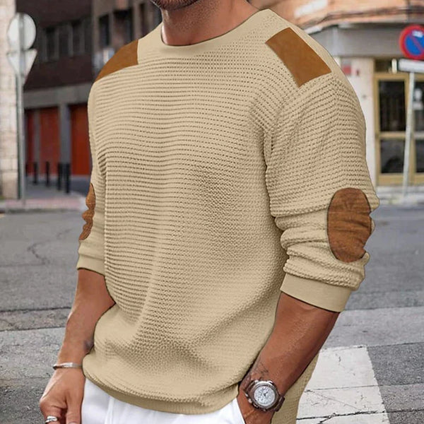 Abelard – Patchwork-Pullover für Herren