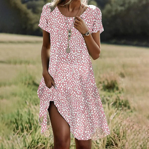 Enya - Kleid mit Polka-dot-Muster im Vintage-Stil