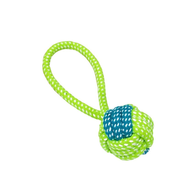 Hundespielzeug - Tug & Play Rope Ball