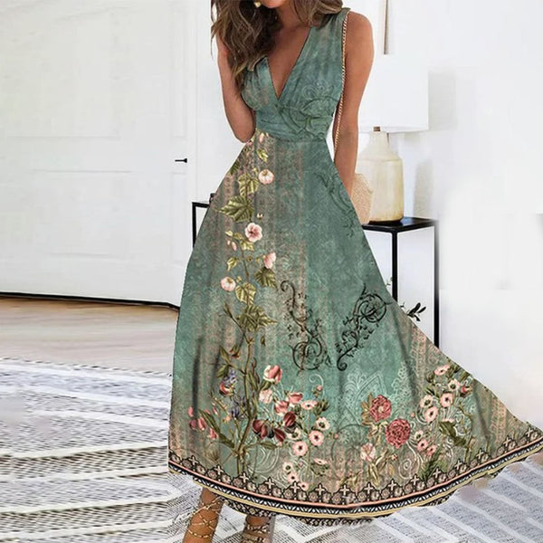 Yael - Elegants Blumenabendkleid für Fraue