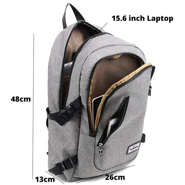 Kellan - Diebstahlsicheri Laptop-Reise-Rucksack