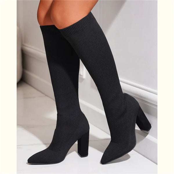 Ersel – Elegante Stiefel mit Absatz für Damen