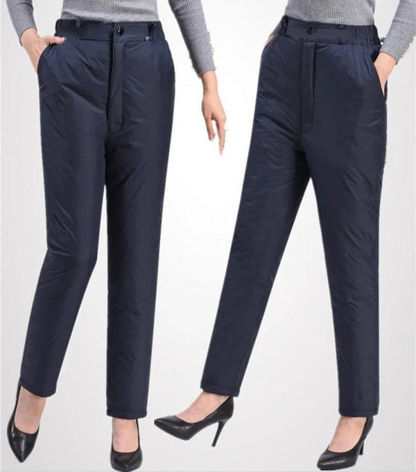 Winter Gerade-Leg-Daunenhose für Damen