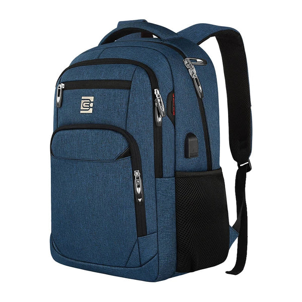 SlimTrek - Schlanks Business-Laptop-Rucksack mit USB-Port