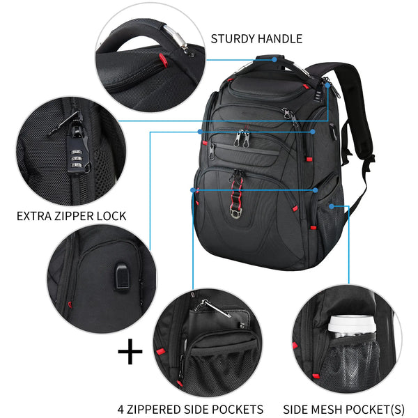 HydroMax - XL Wasserdichti Laptop-Reise-Rucksack