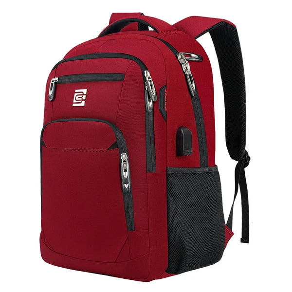 SlimTrek - Schlanks Business-Laptop-Rucksack mit USB-Port