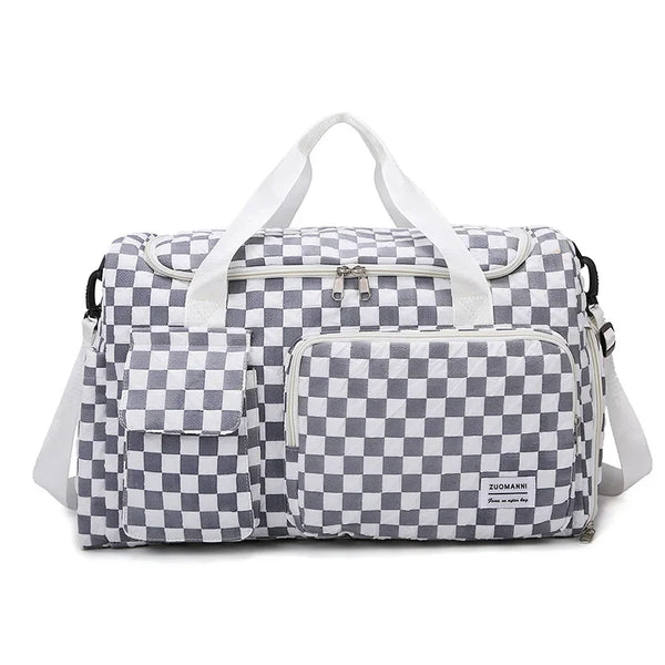 CheckEase - Grosser Karo-Muster Weekender Duffelbag