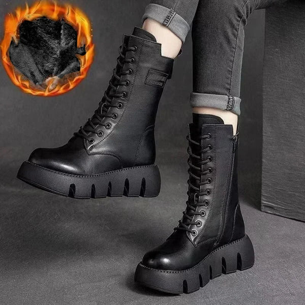 Zara – Gepolsterte Stiefel für Damen